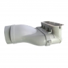 Range Hood 90 degree Adaptor (shown with adaptor)