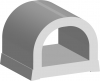 50mm 'D' Gunwale